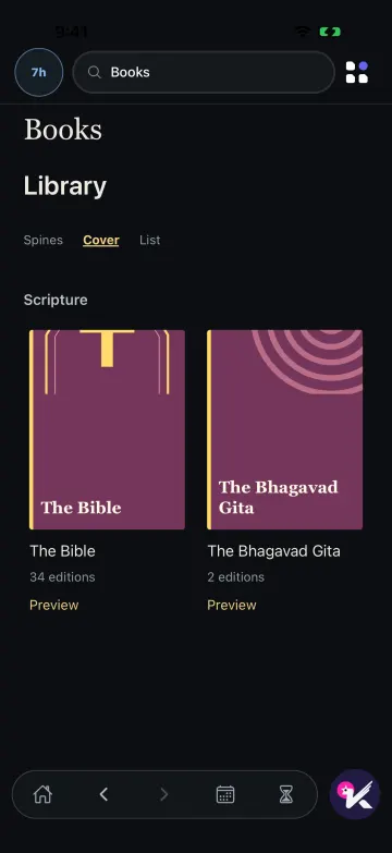 The Bible, the Gita and more